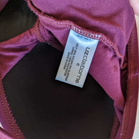 Liz Claiborne One Piece Swimsuit - Picture 4 of 4